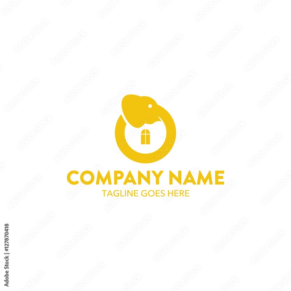 Elephant Logo Template Elephant Logo Template