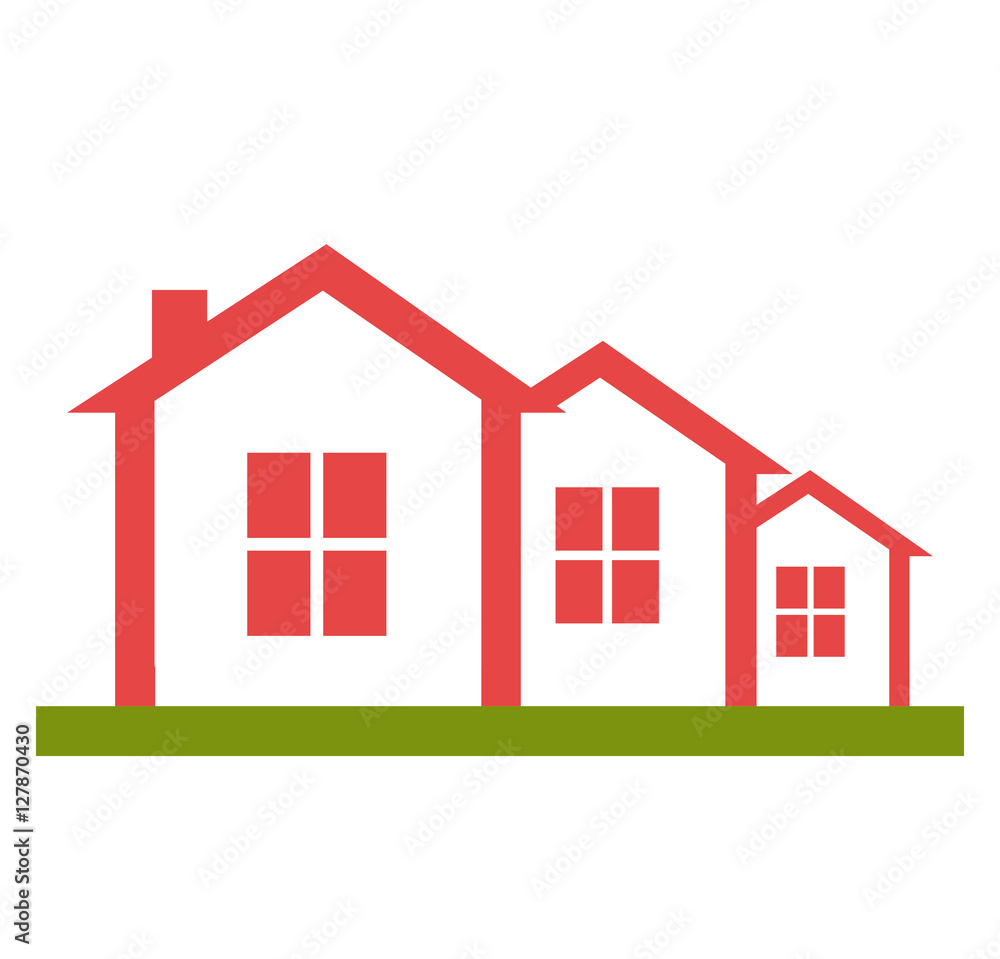 house real estate emblem vector illustration design house real estate emblem vector illustration design