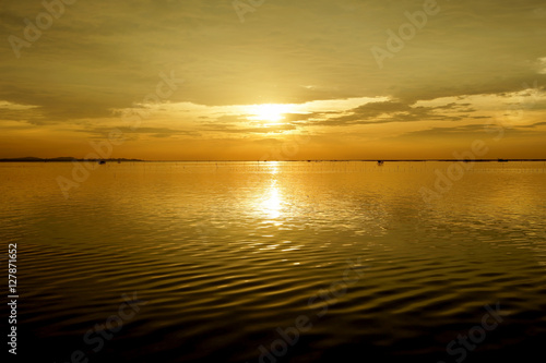 beautiful sunset over the sea © leisuretime70