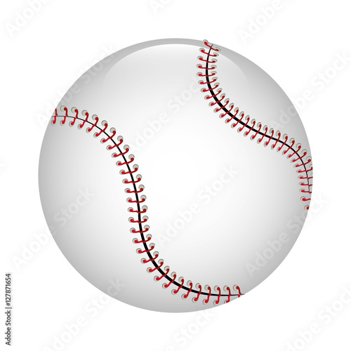 baseball ball icon graphic vector illustration eps 10