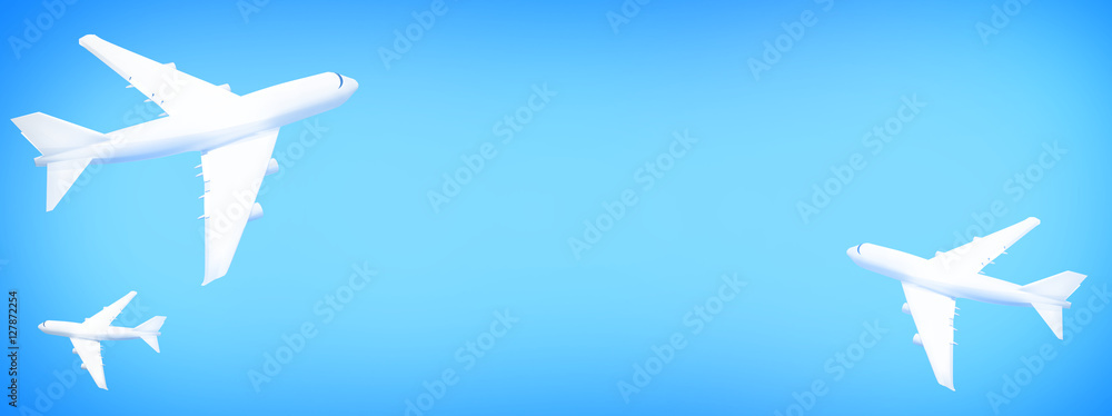 plane background. 3d render airplanes aircraft plane background. 3d render airplanes aircraft