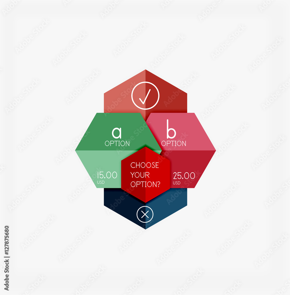 Paper infographic template Paper infographic template