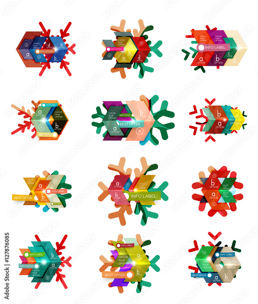 Vector sale Christmas banner template Vector sale Christmas banner template