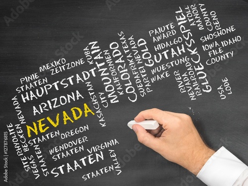 Canvas Print Nevada