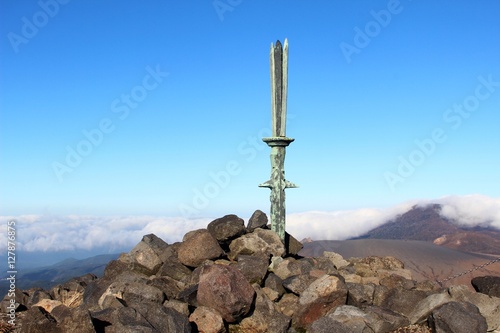 高千穂峰山頂　天逆鉾