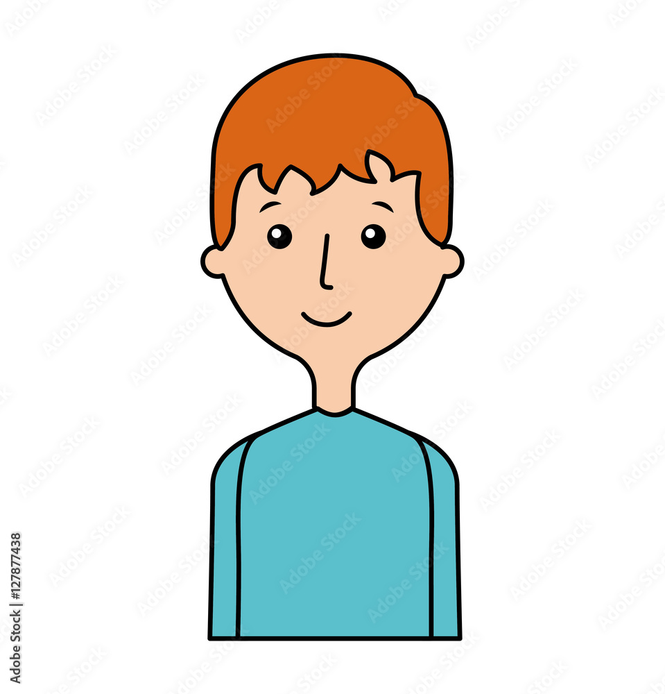 young man avatar character vector illustration design young man avatar character vector illustration design