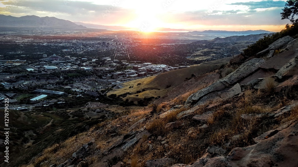 Salt Lake City Sunset