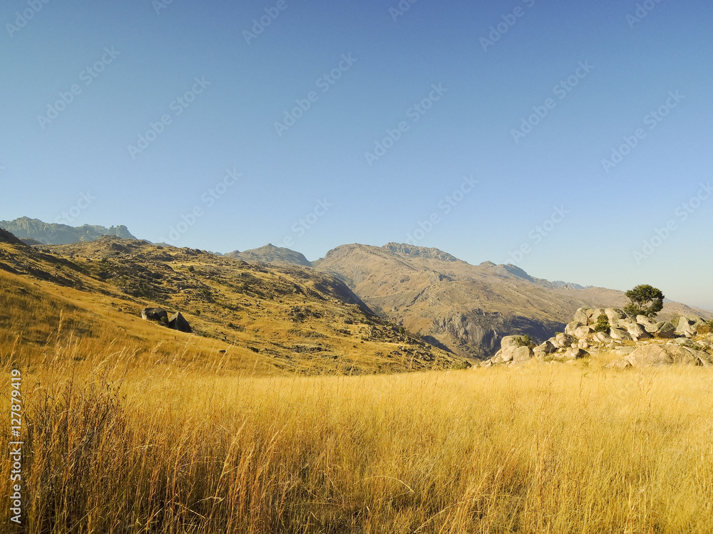 Panoramic view of Madagascar landscape