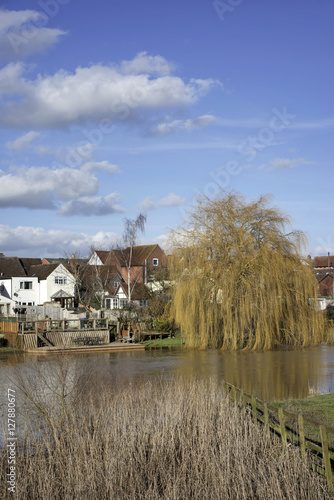 river avon bidford warwickshire uk photo