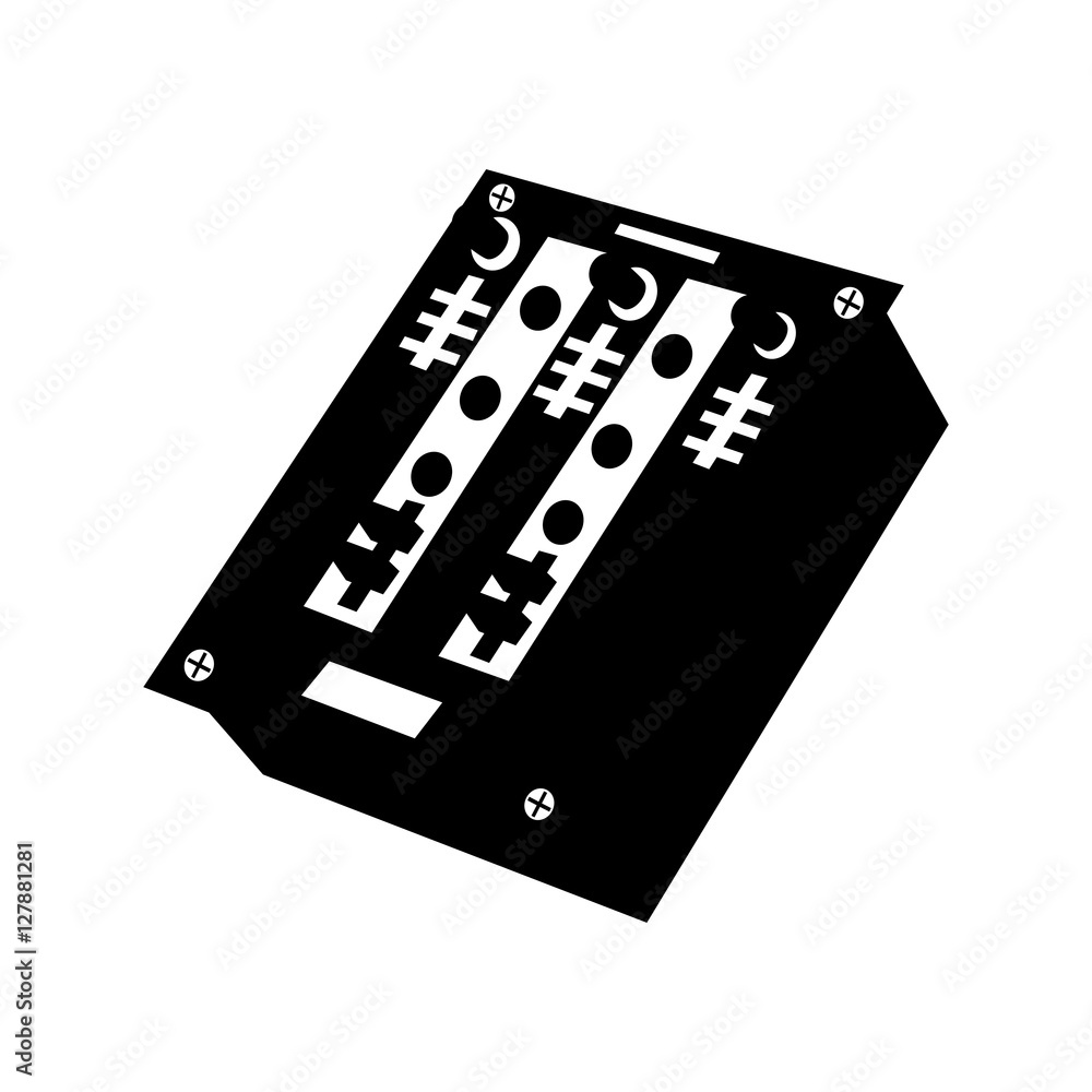 audio console professional icon vector illustration design audio console professional icon vector illustration design
