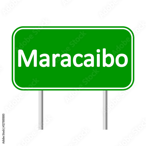 Maracaibo road sign.