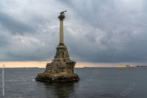 Monument to the sunk ships in Sevastopol