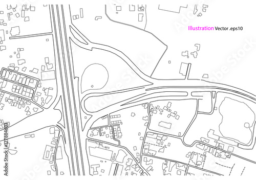 City map,urban Planning 
