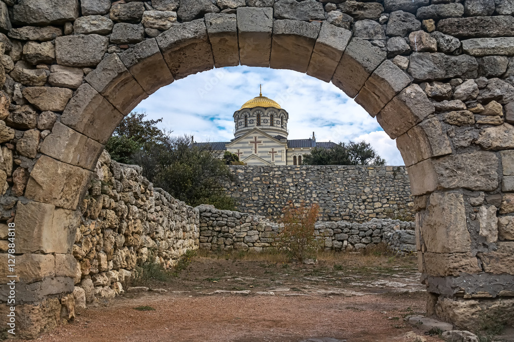 Ruins of the ancient city Chersonesus