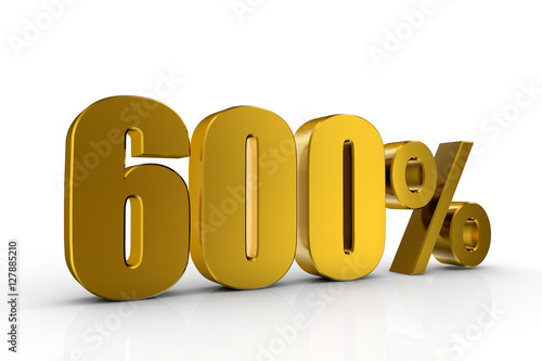 3d illustration 600%