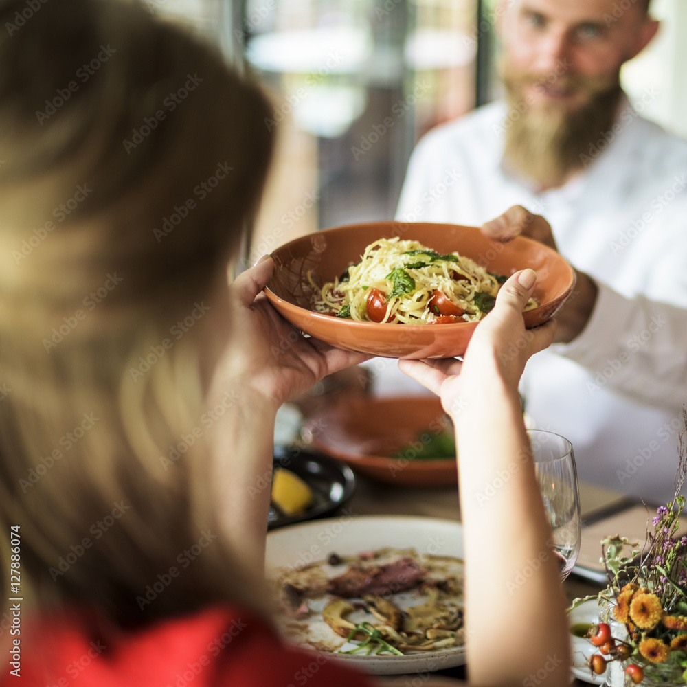 Restaurant Chilling Out Classy Lifestyle Reserved Concept Stock-Foto |  Adobe Stock