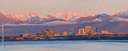 Anchorage Alaska Skyline photo