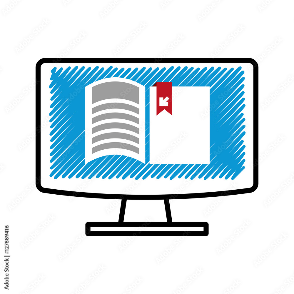 electronic book download isolated icon vector illustration design electronic book download isolated icon vector illustration design