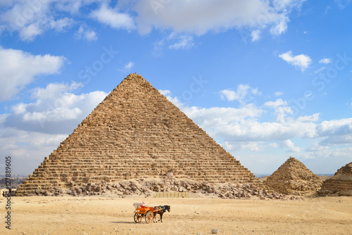 Giza Pyramids in Cairo - Egypt