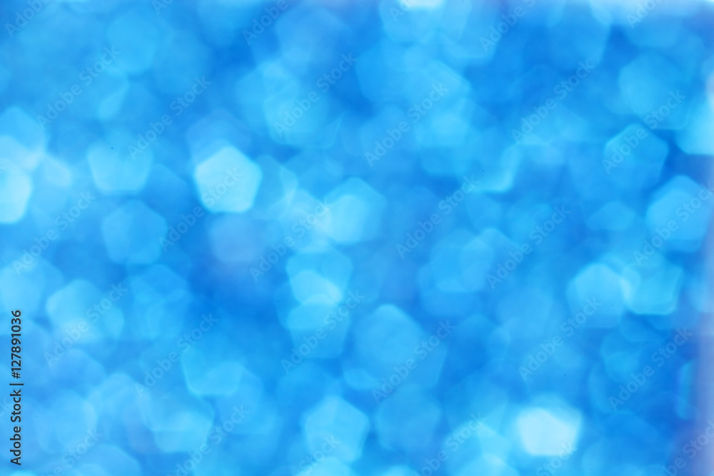 abstract of blue bokeh background.