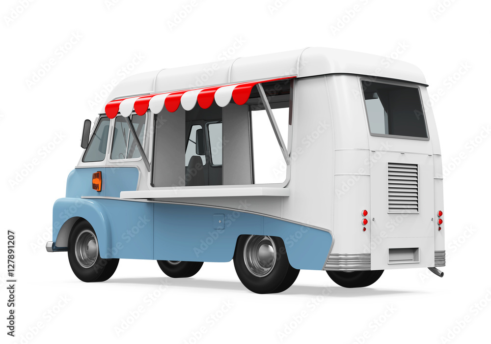 Naklejka premium Food Truck