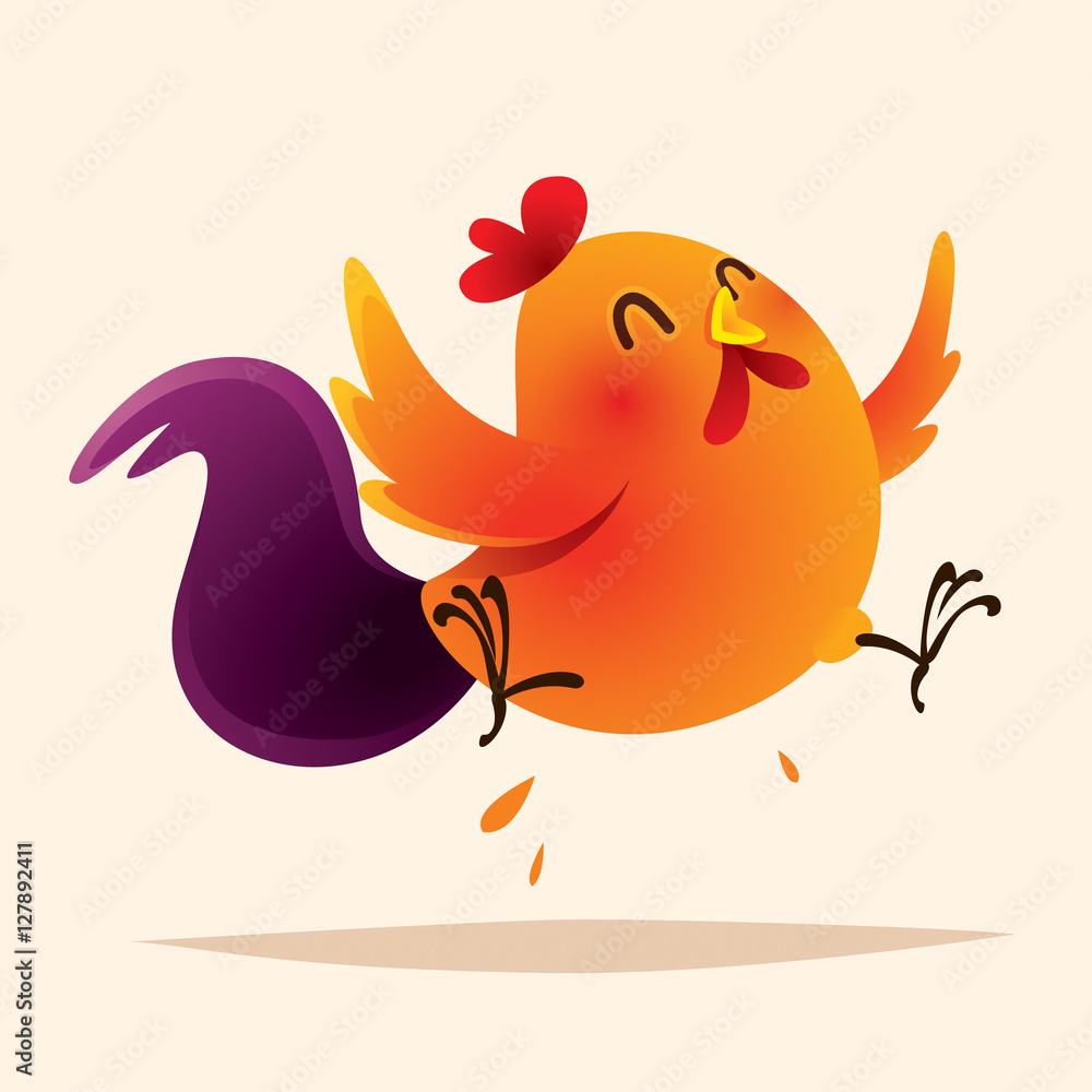 Rooster design. Chinese New Year. Rooster design. Chinese New Year.