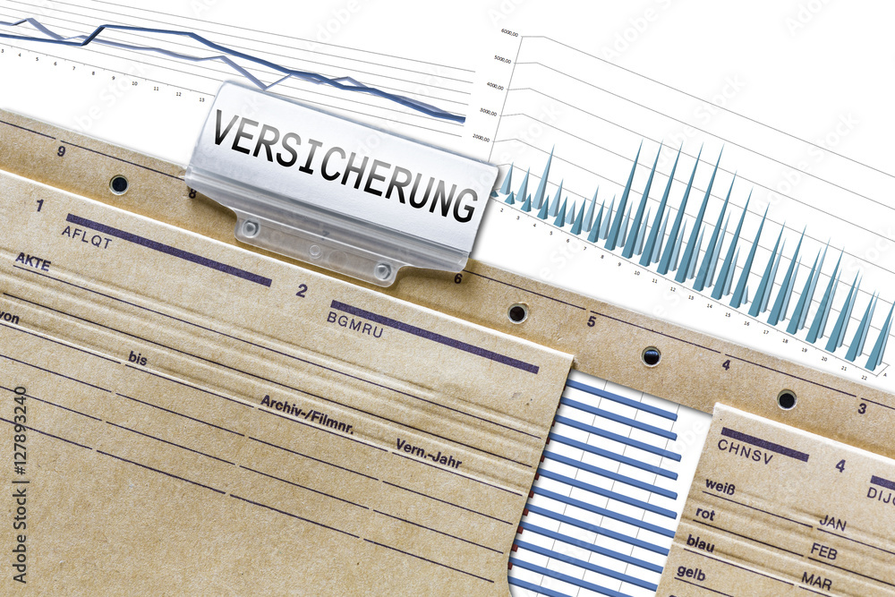 Fototapeta premium Versicherung