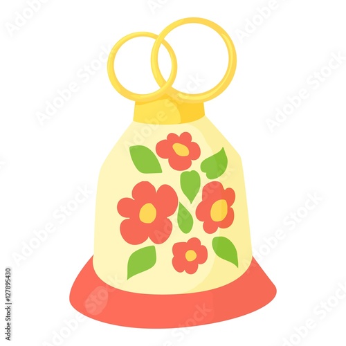 Cake icon. Cartoon illustration of cake vector icon for web