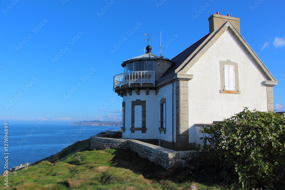 Maison phare de la pointe du Millier à Beuzec Cap Sizun