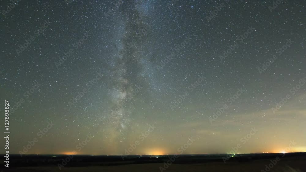 Beautiful Timelapse of the Night Sky with Milky Way Beautiful Timelapse of the Night Sky with Milky Way