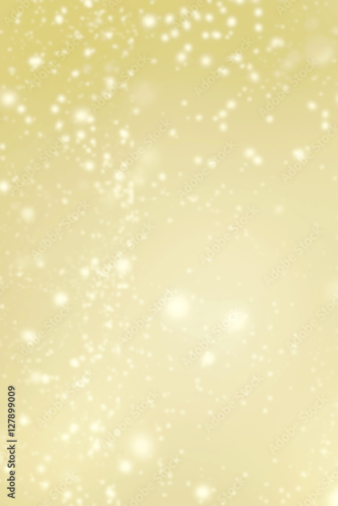 Golden Abstract glittering stars on bokeh background. Festive ye Golden Abstract glittering stars on bokeh background. Festive ye