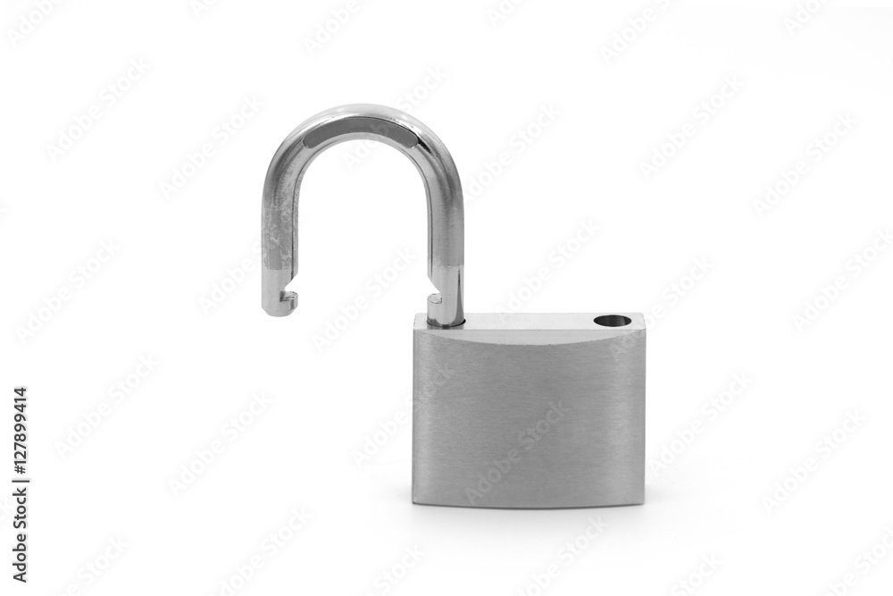 Padlock isolated on white background Padlock isolated on white background