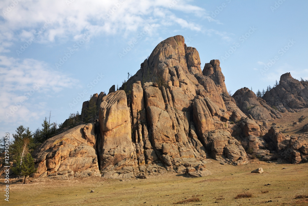 Fototapeta premium Gorkhi-Terelj National Park. Mongolia