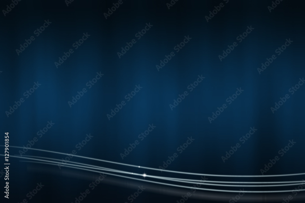Abstract dark blue background with the lines at the bottom Abstract dark blue background with the lines at the bottom