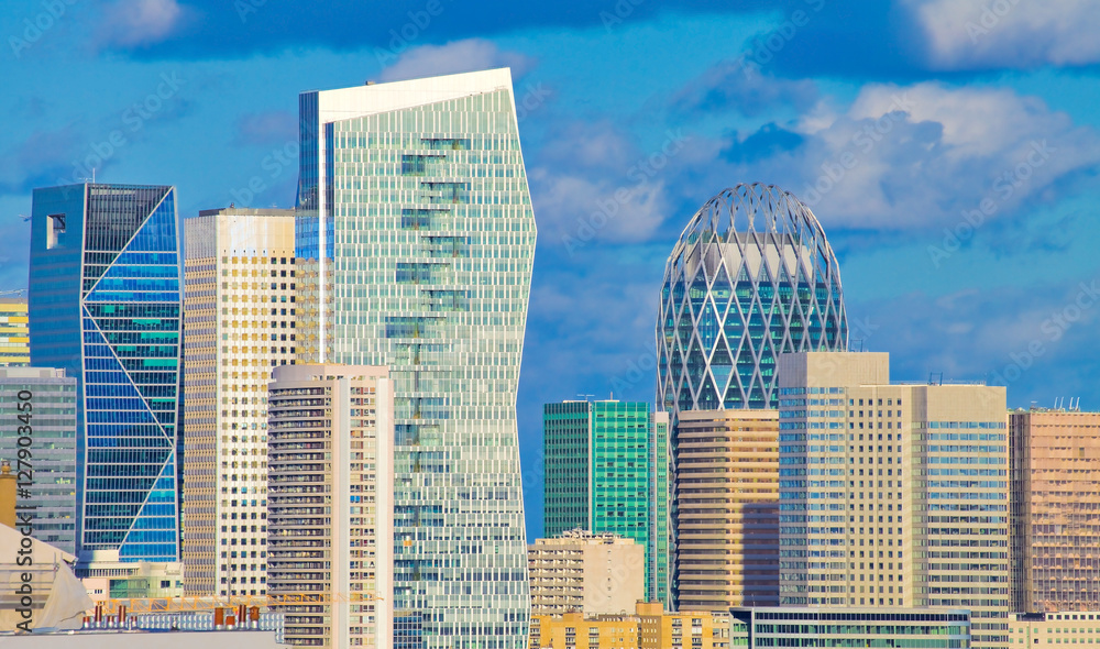 Fototapeta premium Quartier de la Défense, Île-deFrance