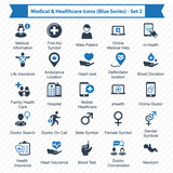 Medical & Healthcare Icons (Blue Series) - Set 2