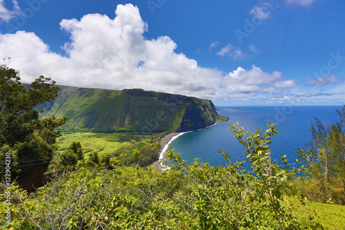 Εκτύπωση καμβά waipio valley overlook
