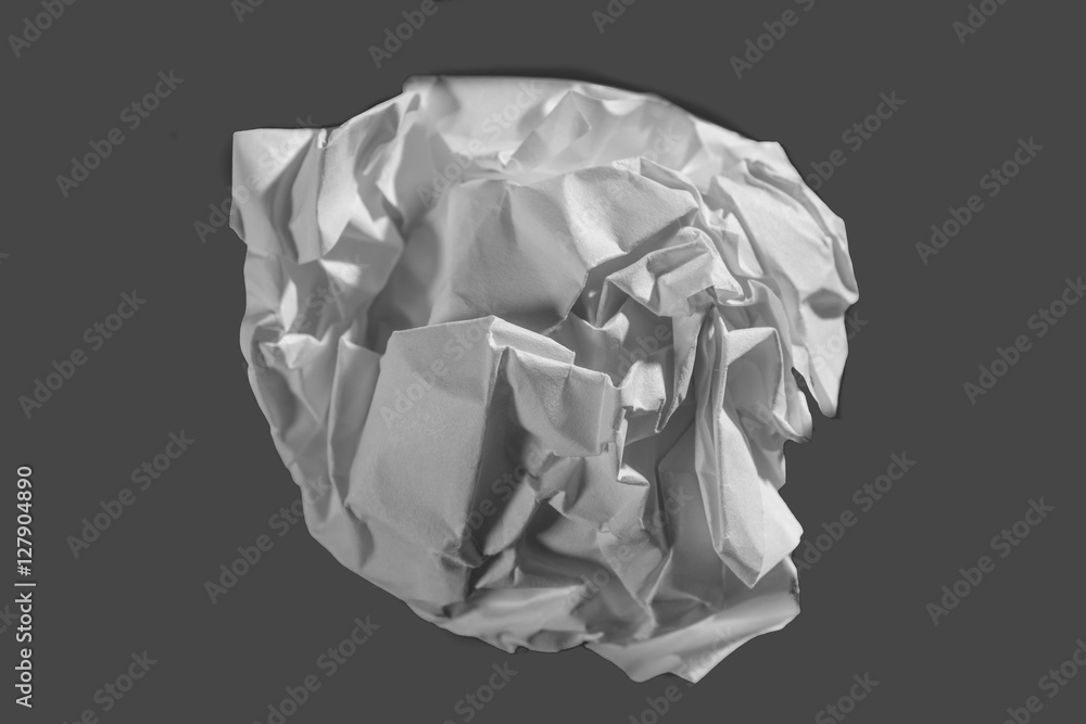 Fototapeta premium Crumpled Paper