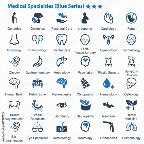 Medical Specialties (Blue Series)