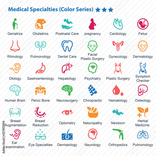 Medical Specialties (Color Series)