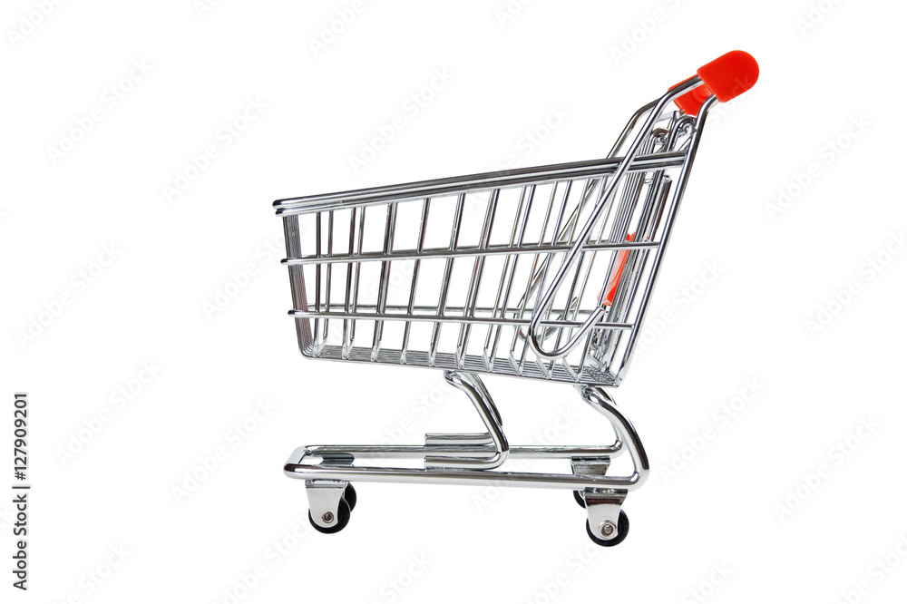 shopping cart isolated shopping cart isolated