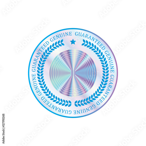 Hologram style illustration