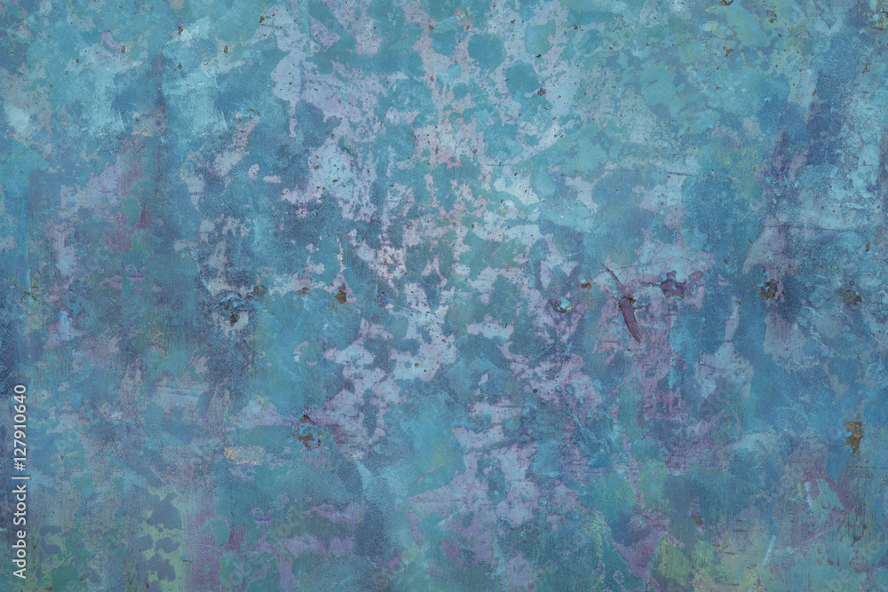 Aqua Blue Cement Wall Backgrounds Textures