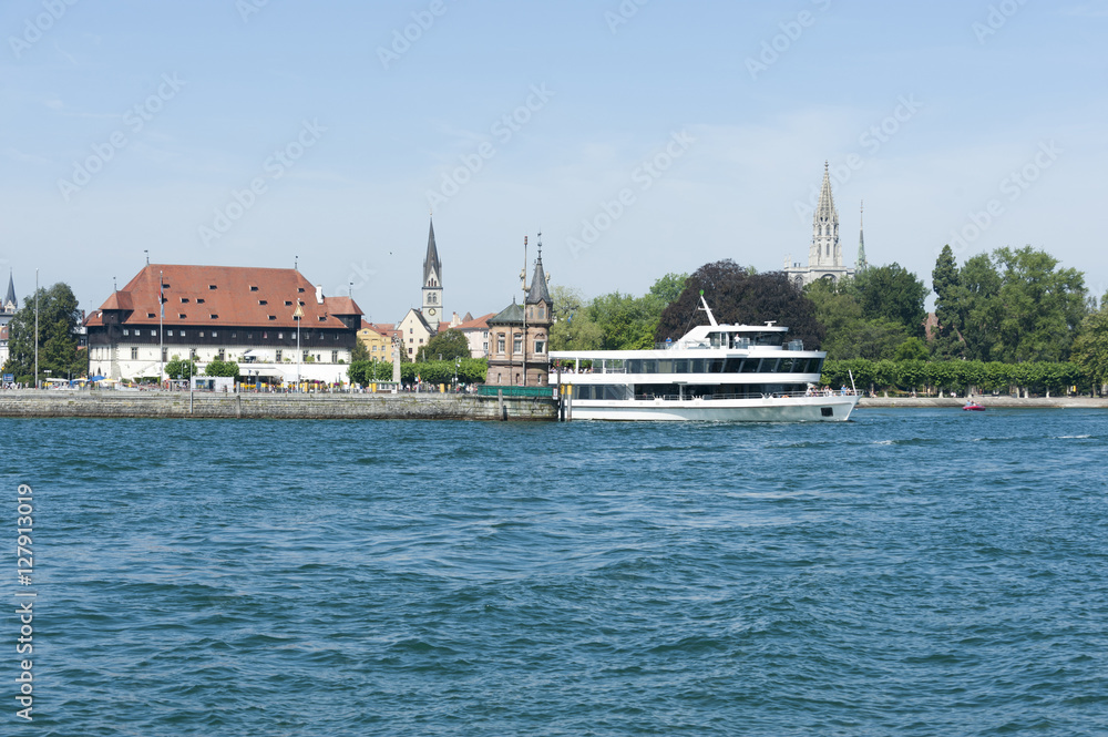 Deutschland, Konstanz, Fahrgastschiff der Deutschland, Konstanz, Fahrgastschiff der