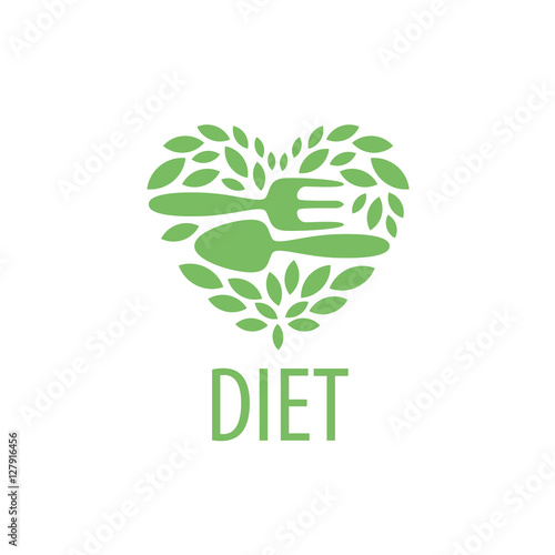 vector logo for diet