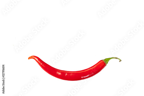 super beautiful red hot pepper