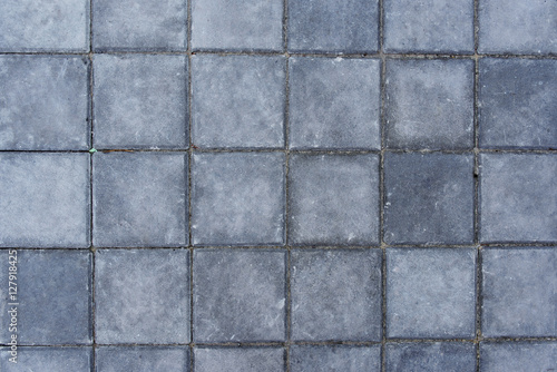 tiles give a harmonic pattern at the ground