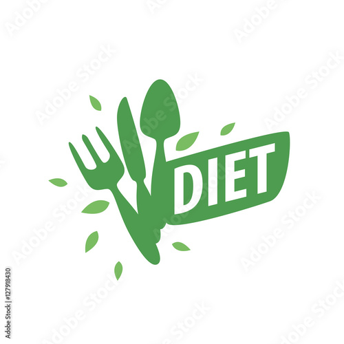 vector logo for diet