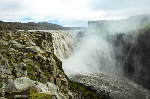 Dettifoss waterfall in Iceland.