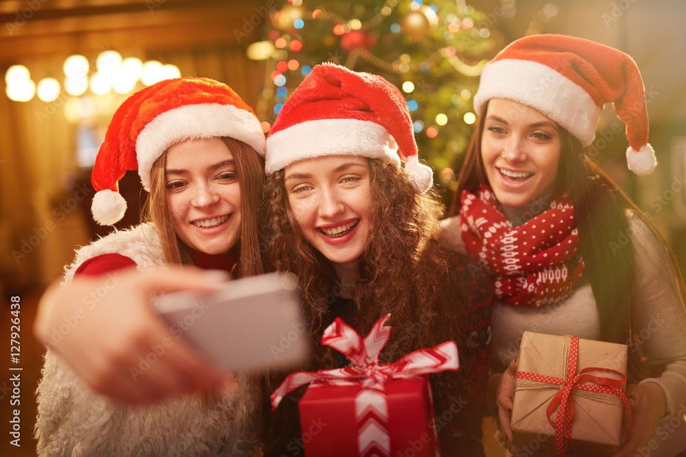 Selfie of girls Selfie of girls